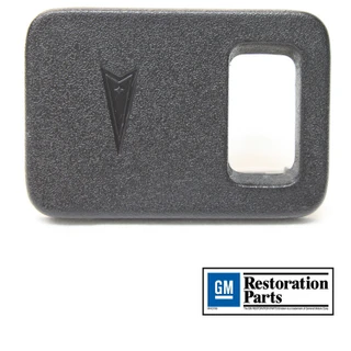 2000-2002 Firebird / Trans Am Traction-Control TCS Switch Panel with Pontiac Logo, Ebon GM AUTHORIZED REPRODUCTION
