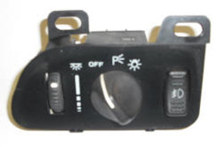 94-96 Camaro Headlight Switch Panel with Fog Light Option, USED
