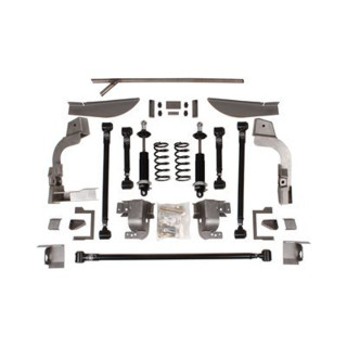 Detroit Speed QuadraLink Rear Suspension Kit Without Axle Brackets - Single Adjustable Shocks 041715-SDS