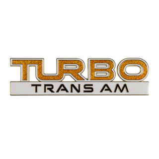 1989 Turbo Trans Am Fender Emblem