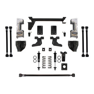 73-87 C10 Detroit Speed QuadraLink Rear Suspension Kit - Single Adjustable Shocks - Bolt-In Axle Brackets 041750-SDS