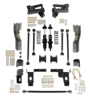 67-72 C10 Detroit Speed QUADRALink Rear Suspension Kit - Non-Adjustable Shocks - Bolt-in Axle Brackets 041753DS