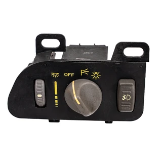 93 Camaro Headlight Switch Panel with Fog Light Option, USED