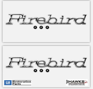 GM authorized reproductions for 1971 - 1981 Firebird models.