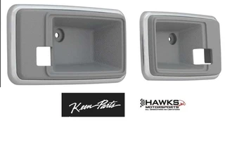 1975-1977 Camaro Firebird Trans Am Gray thin cup style inner door handle cups.