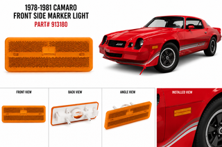 1978-1981 Camaro front side marker light lens.