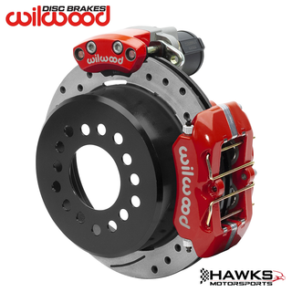 1982-92 Camaro/Firebird Forged Forged Dynapro Low-Profile Rear Electronic Parking Brake Kit, Wilwood (140-16163-DR) Hawks Motorsports