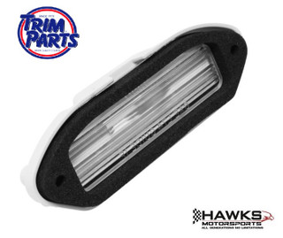 1974-1977 Camaro Rear License Plate Lamp Lens with Gasket Trim Parts A6768