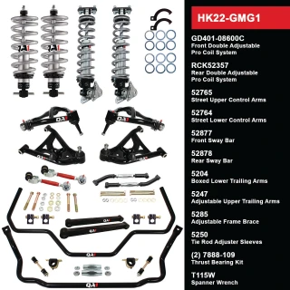 1978-1988 GM G-Body QA1 Level 2 Full Vehicle Handling Kit | With Shocks | HK22-GMG1
