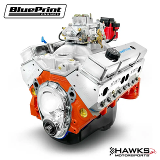 BluePrint Engines GM Small Block Compatible 400 c.i. Engine - 500 Horsepower - Base Dressed - Carbureted, BluePrint Engines (BP4002CTC1) Hawks Motorsports