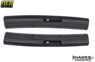 1978-1981 Camaro Firebird Trans Am Fisher T-Top Mounted Interior Trim Panel Plates Pair OER 15033