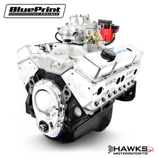 BluePrint Engines GM Small Block Compatible 383 C.I. Base Dressed - 87 Octane - Carbureted, BluePrint Engines (BP38315CTC1) Hawks Motorsports