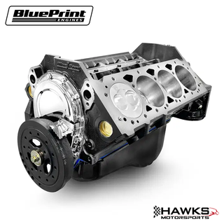 GM Small Block Compatible 383 c.i. Engine - Short Block Plus, BluePrint Engines (BP38318SP) Hawks Motorsports