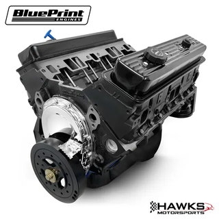 TBI Truck 1987-1995 - GM Small Block Compatible 350 c.i. Engine - Long Block, BluePrint Engines (BP350TBICT) Hawks Motorsports