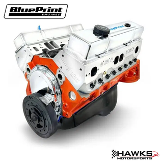 GM Small Block Compatible 400 c.i. Power Adder Engine - 511 Horsepower - Long Block, BluePrint Engines (BP4003CT1) Hawks Motorsports
