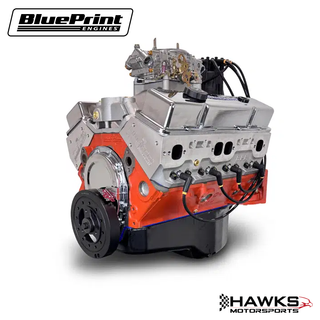 GM Small Block Compatible 454 c.i. Pro-Series Engine - 563 Horsepower - Base Dressed - Carbureted, BluePrint Engines (PS4541CTC1) Hawks Motorsports