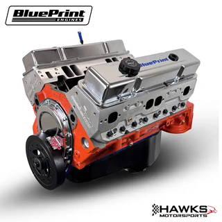GM Small Block Compatible 454 c.i. Pro-Series Engine - 563 Horsepower - Long Block, BluePrint Engines (PS4541CT1) Hawks Motorsports