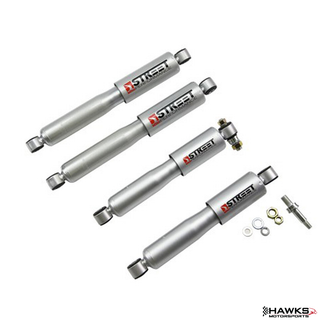 1963-1972 Chevrolet C10/1967-1972 GMC C15 Belltech Street Performance Shock Set | 1"-3" Front / 2"-5" Rear Lowering | 9547
