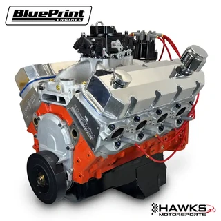 PSM6320CTC1 GM Marine Big Block Compatible 632 C.I. Pro Series Engine - 775 Horsepower - Base Dressed - Carbureted - BluePrint Engines