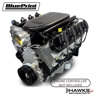PSLS42780CTF GM LS Compatible 427 C.I. Pro Series Engine - 585 Horsepower - Base Dressed - No ECU / Harness - BluePrint Engines (PSLS42780CTF)