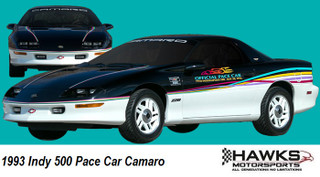 1993 Chevrolet Camaro Z28 Indianapolis 500 Pace Car Door, Fender and Windshield Decal Kit, Phoenix Graphix  1993DD