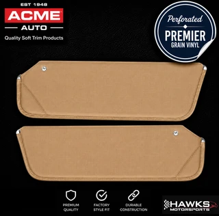 1970-1973 Deluxe interior cars with perforated premier vinyl,to match the the headliner.