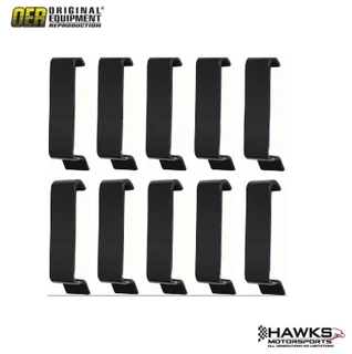 OER R278149 ten-piece tail-lamp lens-to-housing retaining clip set for select Camaro, Firebird, and Trans Am models