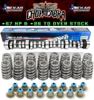 Texas Speed TSP Chopacabra LS Truck Cam Kit with BTR .560 Beehive Springs, Hat Seals & 7.400 Pushrods 4.8/5.3/5.7/6.0L TSP-CHOPacabra