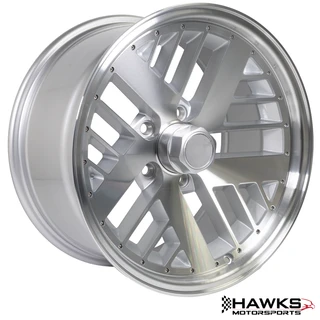 1988-1992 Firebird Formula 17x9 Silver Wheel, INDIVIDUAL, Hawks Restoration Parts HT179FORMULA