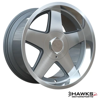 1987-1992 Firebird 18x10 R15 Firehawk Style Wheel, INDIVIDUAL, Big Brake Capable, Hawks Reproduction HM1810R15-I 