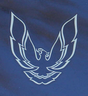 82-92 Firebird Trans Am/ Formula Sail Panel and Front Bumper Bird Decals, set of 3