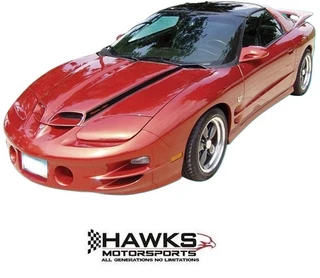 1998-2002 Pontiac Firebird Formula / Trans Am Ram Air Hood Stripe Kit, Phoenix Graphix 9802RA
