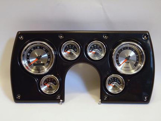 1982-89 Camaro Complete Black 6 Gauge Panel w/ Autometer American Muscle Gauges