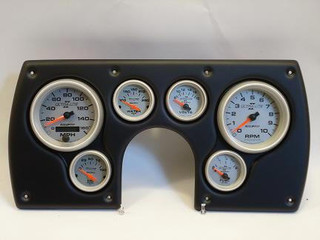 1982-89 Camaro Complete Black 6 Gauge Panel w/ Autometer Ultra-Lite II Gauges