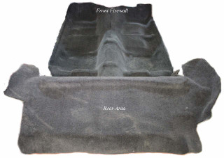 93-2002 Firebird Coupe Carpet Set Complete Only, With Console Split, Lightweight