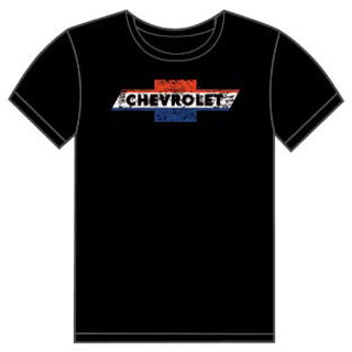 T-shirt, Chevy Bowtie Red, White & Blue Weathered