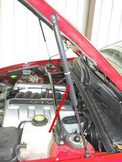 2004-06 Pontiac GTO Hood Strut, New GM 