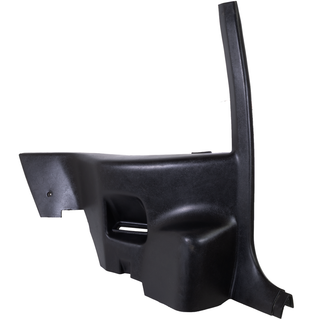 82-92 Camaro/Firebird Driver LH Rear Seat Lower Side Trim Plastic, USED