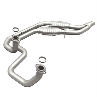 89-92 Camaro/Firebird 305/350 V8 Dual Cat Y-Pipe Stainless Steel