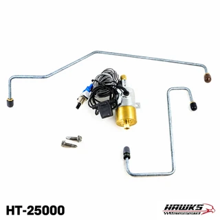 HT-25000 complete line lock kit with solenoid, switch, wiring and formed brake lines for 1998-2002 Camaro and Firebird,