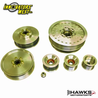 905-KIT LS7 Corvette 10-Rib Drive Conversion Kit with 10% Overdrive Damper, Innovators West (905-KIT) Hawks Motorsports