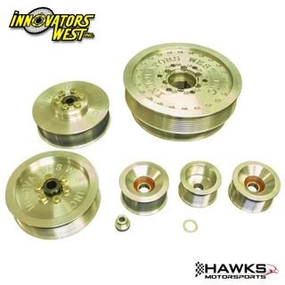 908-KIT 2010-2012 Chevrolet Camaro 10-Rib Drive Conversion Kit with 10% Overdrive Damper, Innovators West (908-KIT) Hawks Motorsports