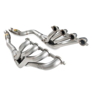 2009-2015 Cadillac CTS-V Headers 6.2L 2" with  High-Flow Catalytic Converters (designed to fit SW Exhaust), Stainless Works 