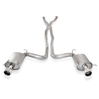 2004-07 Cadillac CTS-V 5.7L, 6.0L Exhaust w/ X-Pipe (for use with Factory Manifolds), Stainless Works 