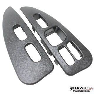 Hawks Motorsports 1993-1999 Firebird / Trans-Am door switch trim pair, part number HT10098590/10098588