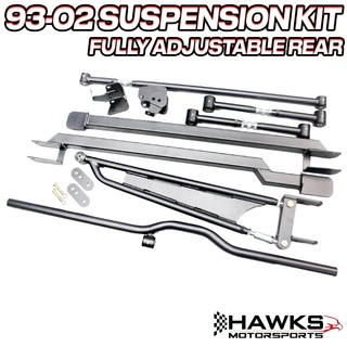 1993-2002 Camaro/Firebird Adjustable Complete Suspension Kit, HAWKS Sinister (HS-COMPLETEKIT-SB) 