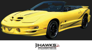 1993-2002 Pontiac Firebird / Formula / Trans Am Collector Edition-Style Hood and Side Feather Decal Kit, Phoenix Graphix 9302FBF
