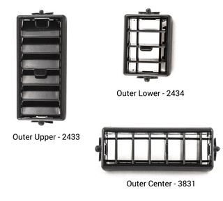 Camaro 82-92 Used Dash Vents