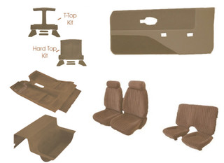 87-92 Firebird Tan Cloth Interior Kit