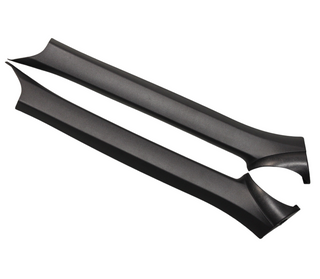 1982-1992 Camaro/Firebird T-Top A-Pillar Trim, Reproduction, Pair, Black